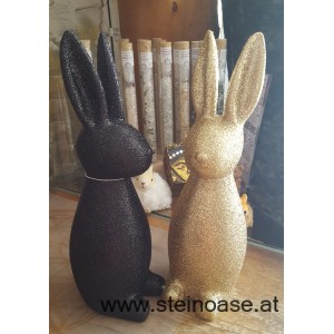 Glitzer-Hase 'GOLD'